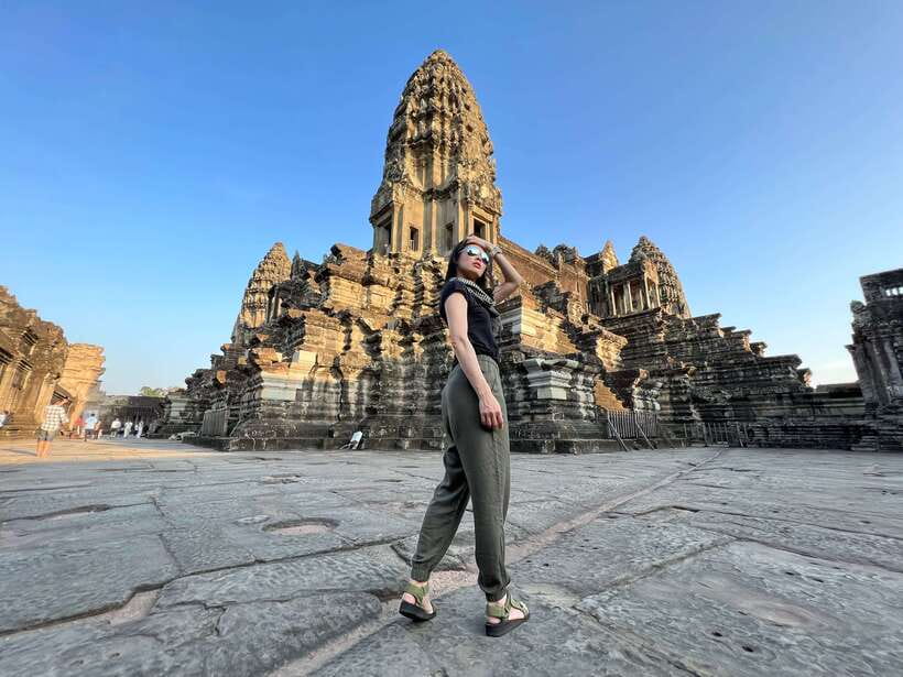 Siem Reap: Angkor Wat Sunrise and Market Tour by Jeep - Ta Nei offers a quieter change of pace