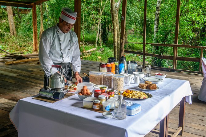 Siem Reap: Angkor Wat Sunrise Bike Tour & Jungle Breakfast - Bayon and the first forest tracks