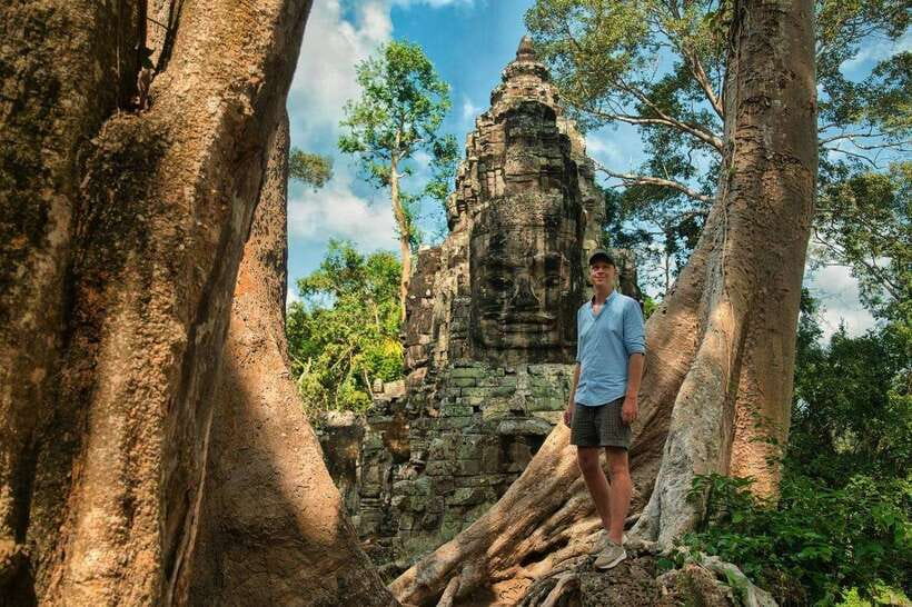 Siem Reap: Angkor Wat Sunrise or Sunset Guided Tour - Ta Prohm, breakfast, and the jungle temple