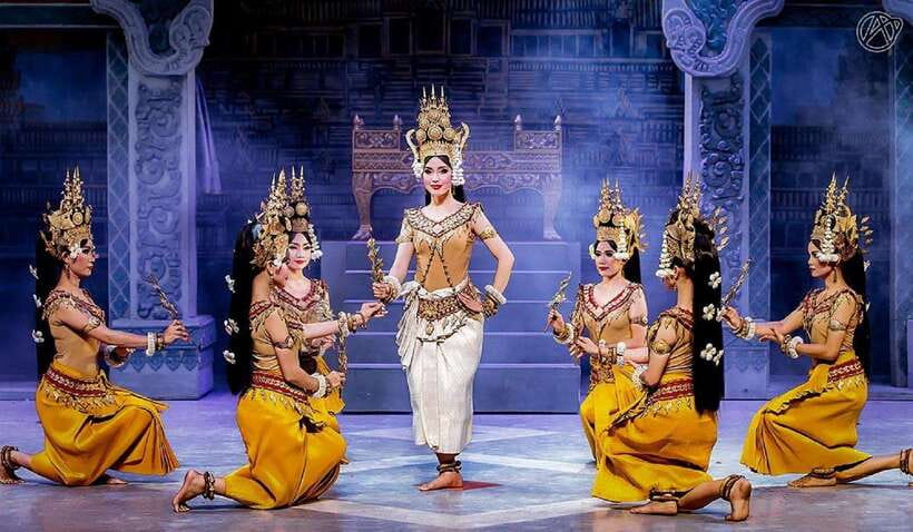 Siem Reap: Apsara Dance Show and Dinner with Hotel Pickup - Arriving at the theater and finding your seat