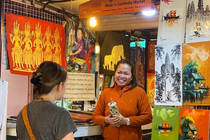 Siem Reap City Walking Tour - Pub Street in daylight