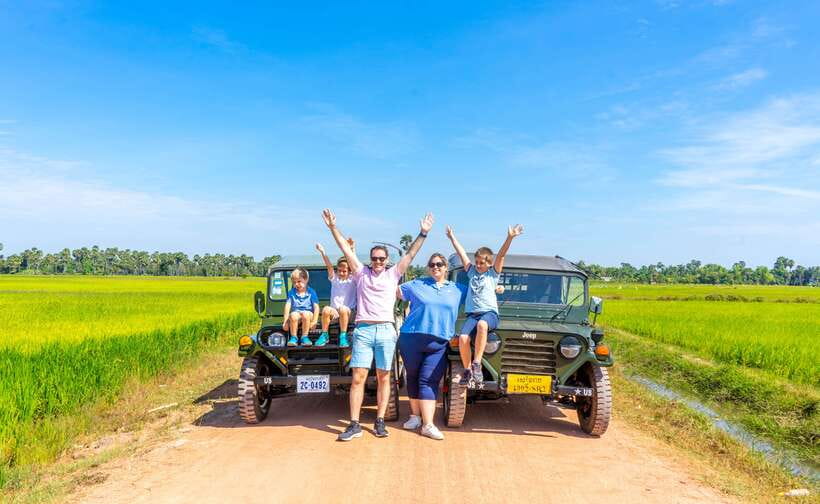 Siem Reap: Countryside Jeep Tour / SUV Car Available - The War Museum Cambodia puts the past first