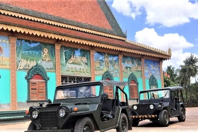 Siem Reap Countryside Sunset Jeep Tour - Half-day - Leaving central Siem Reap for the evening