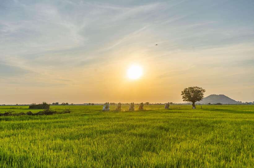 Siem Reap Countryside Sunset Vespa Tour or Tuk Tuk - A closer look at village life