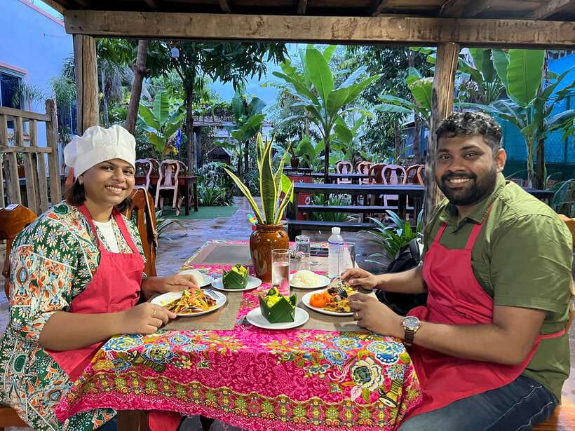 Siem Reap: Guided Day Trip to Local Village & Cooking Class - Banana dessert with coconut milk