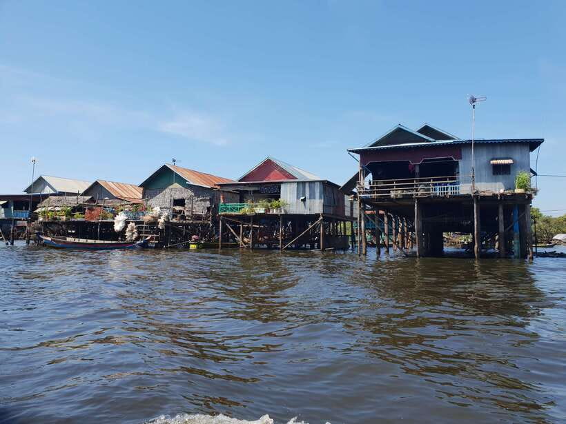 Siem Reap: Kompong Khleang Floating Village Guided Tour - The boat through Tonle Sap’s waterways