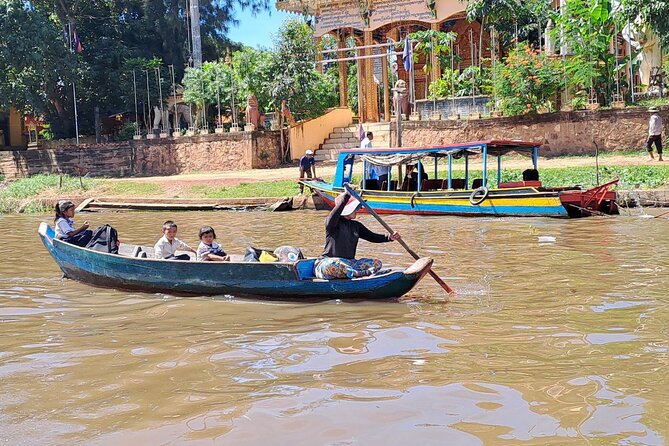 Siem Reap: Kompong Pluk Tonle Sap , Floating Village Tour Cruise - Rolous Market and the practical side of village life