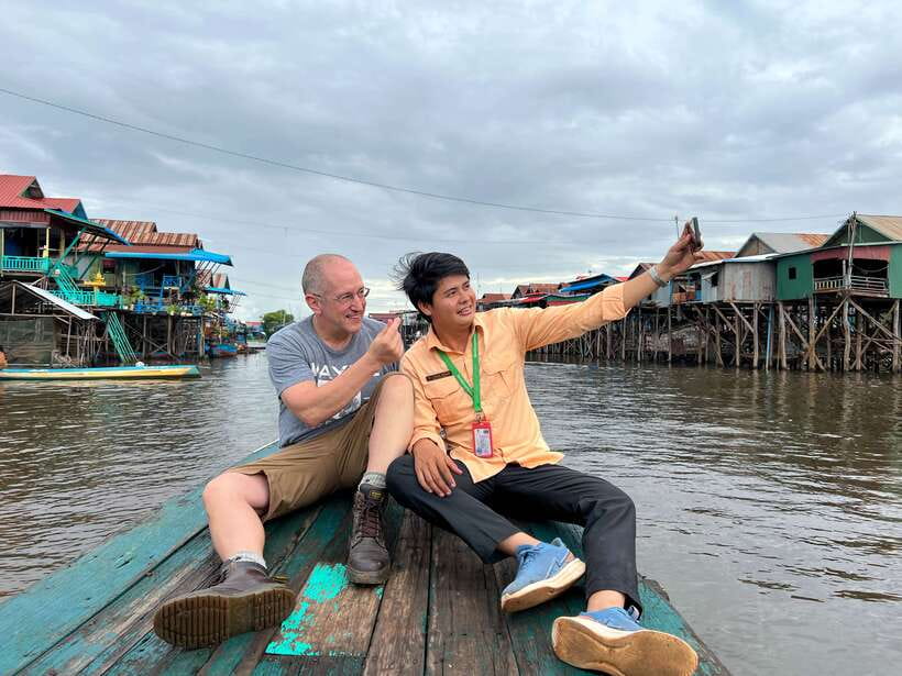 Siem Reap: Kulen Mountain, Beng Mealea, and Tonle Sap Tour - The road to Phnom Kulen and the palm sugar stop