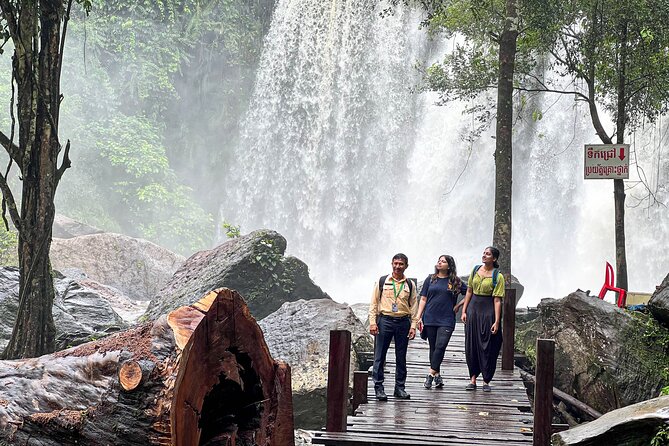 Siem Reap Kulen Mountain Waterfall Tour and Picnic lunch - Two hours at Phnom Kulen Waterfall