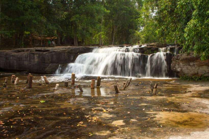 Siem Reap: Kulen Waterfall by Private Tour - The mountain road and the old stone quarry