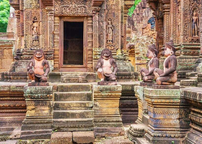 Siem Reap: Kulen Waterfalls and Banteay Srei Tour - Three hours at Phnom Kulen Waterfalls