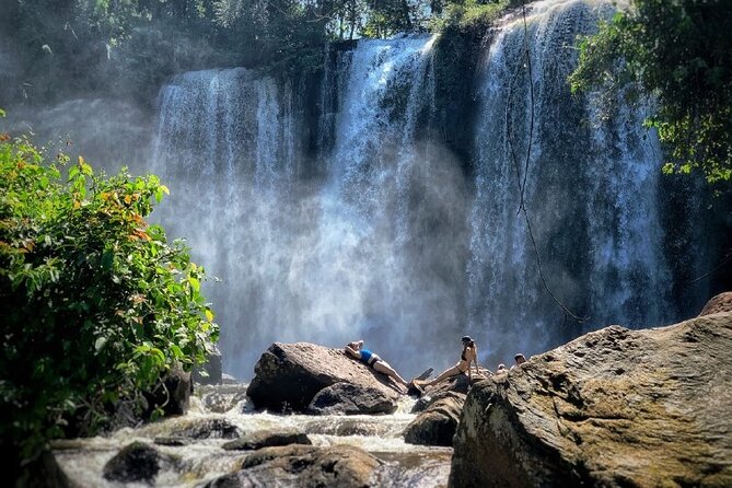 Siem Reap Outdoor Private Tour (Waterfalls 50km from Siem Reap) - Swimming at Phnom Kulen’s waterfalls