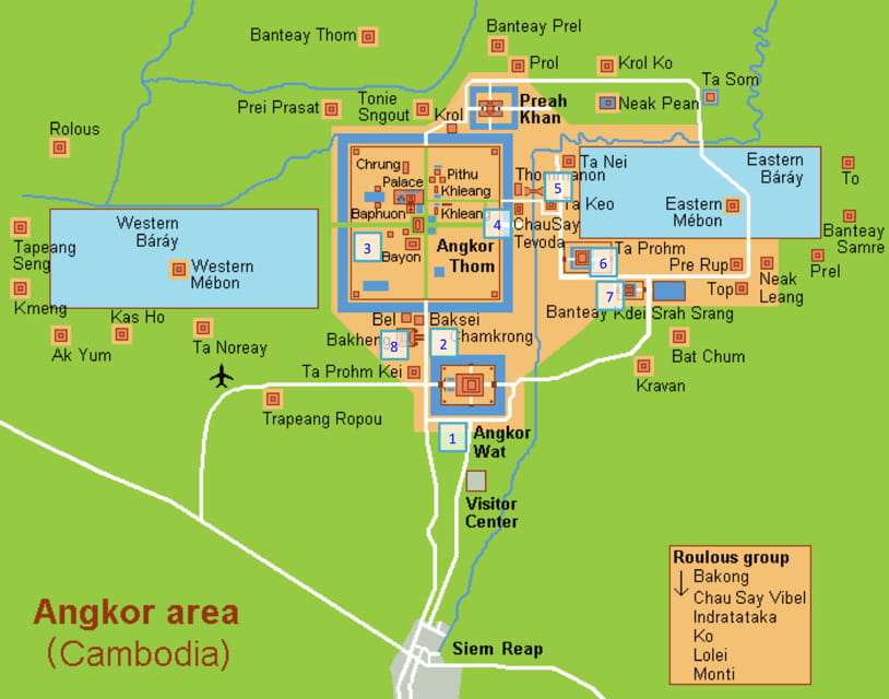 Siem Reap Private Car Charter with English Speaking Driver - Choosing a custom route beyond the main temples