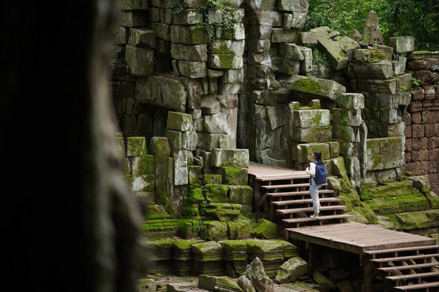Siem Reap : Private Tuk-Tuk Tour of the Magnificent Temples. - Ta Keo, the unfinished temple
