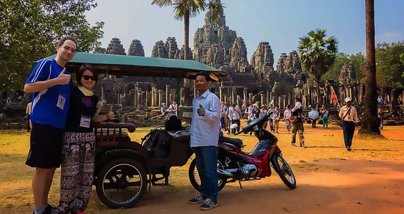 Siem Reap : Private Tuk-Tuk Tour of the Magnificent Temples. - Lunch at your own cost