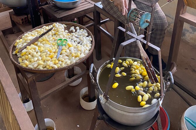 Siem Reap: Silk Farm & Countryside Offbeat Jeep Tour - War Museum and a Buddhist temple