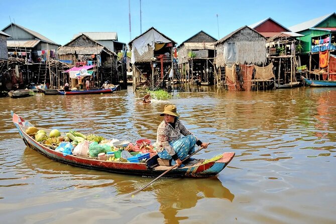 Siem Reap, Tonle Sap Lake, Kompong Phluk, Floating Village Tour - Reaching the stilt houses of Kompong Phluk