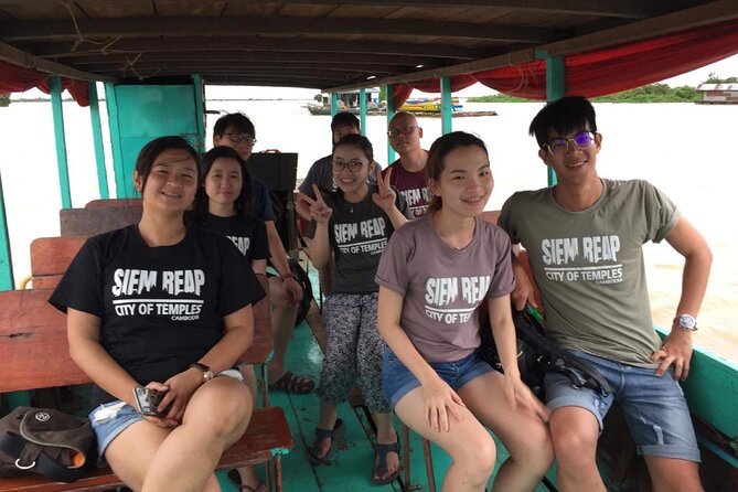 Siem Reap, Tonle Sap Lake, Kompong Phluk, Floating Village Tour - The large boat and the floating forest