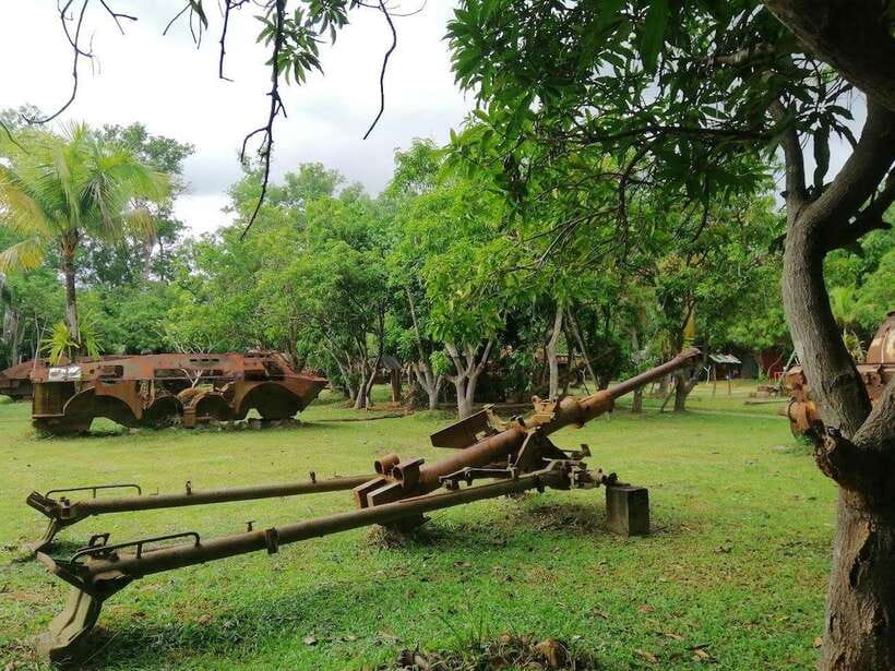Siem Reap: War Museum included Ticket and Pickup Drop Off - Walking among tanks, aircraft, and artillery