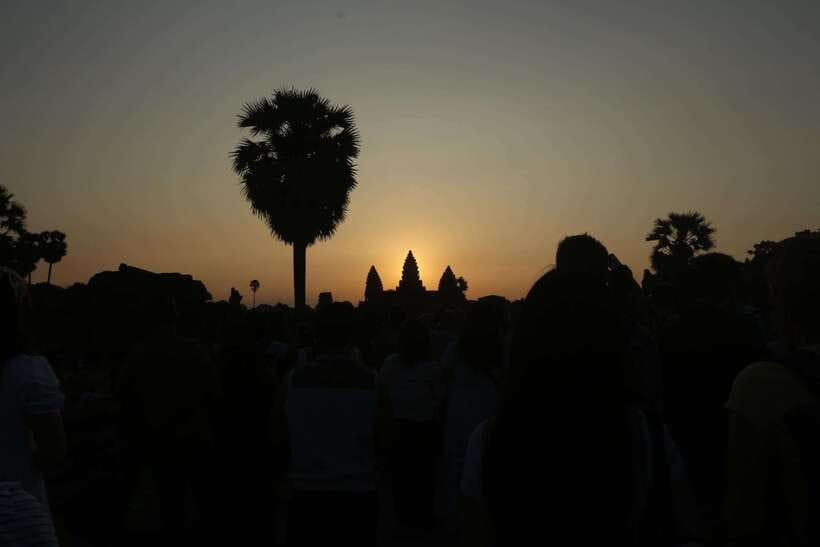 Sunrise at Angkor Wat Temple: 3-Hour Private Tour - Walking through Angkor Wat after sunrise
