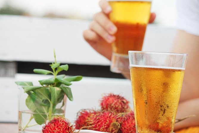 Sunset Cruise with unlimited beer & soft drinks -English speaking guide on board - Fresh fruit and simple comforts