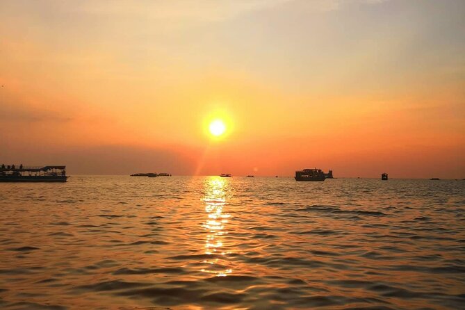 Sunset Dinner and drinks includes a Floating Village cruise tour. - Practical timing, weather, and comfort