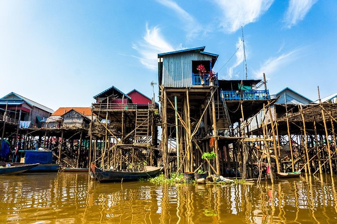 Tonle Sap Lake and Kampong Phluk Village Private Half Day Tour - Walking through Kampong Phluk’s raised village
