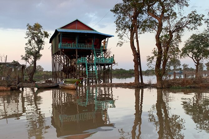 Tonle Sap Lake & Kampong Phluk Village Half-Day Tour - Boarding the boat for Kampong Phluk