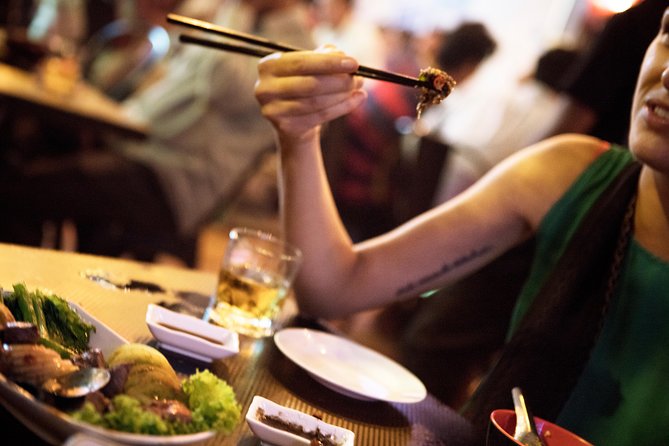 Ultimate Phnom Penh Food Tour by Tuk Tuk: 20 Tastings and Drinks - An old Cambodian dish near the Royal Palace