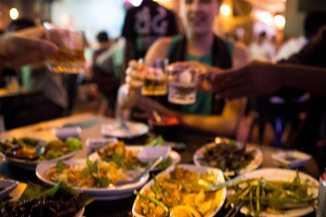 Ultimate Phnom Penh Food Tour by Tuk Tuk: 20 Tastings and Drinks - The main Khmer dinner near Wat Phnom