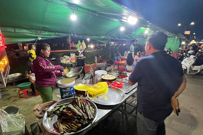 Ultimate Siem Reap Food Tour (10 Locals Tasting with Drinks & Transport) - The Siem Reap night market adds color and choice
