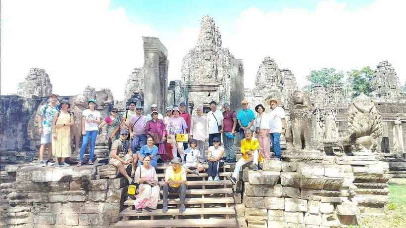 Ultimate Sunrise to Angkor Wat, Angkor Thom and Bayon Temple - The Leper King and Elephant terraces