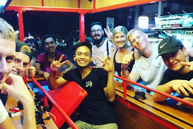 Unlimited Drinks! Pre-Game Session - 1 Hour - A rolling bar through central Siem Reap