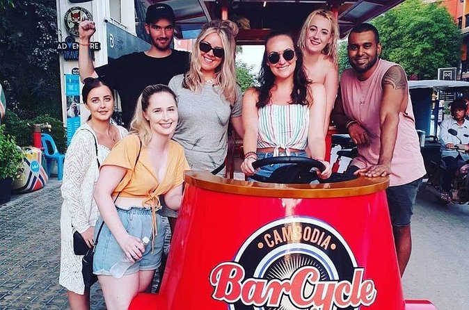 Unlimited Drinks - Sunset City Tour - 2 Hours - Book One Seat or the Whole Bike