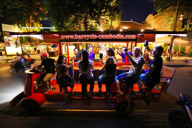 Unlimited Drinks - Sunset City Tour - 2 Hours - The Night Market and Riverside by Open-Air Cycle