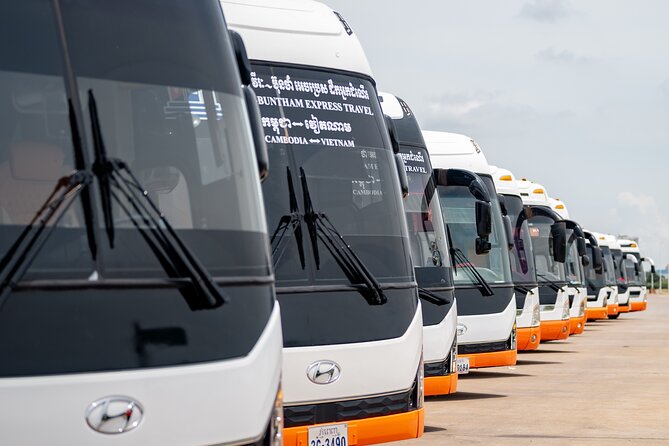 VET Bus services in Cambodia - Handling luggage and personal space